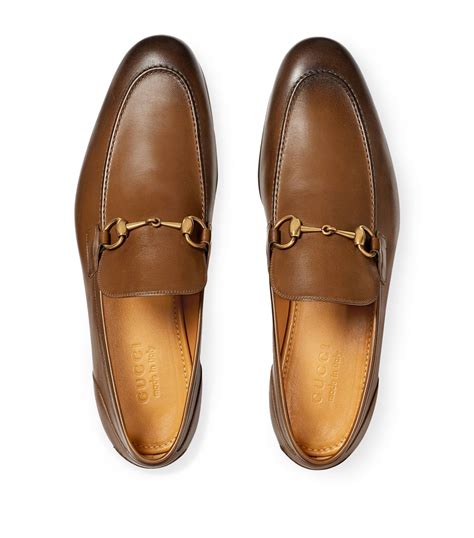 gucci jordaan loafer brown